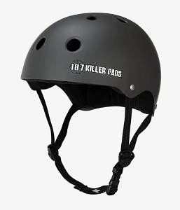 187 Killer Pads Helmet Charcoal