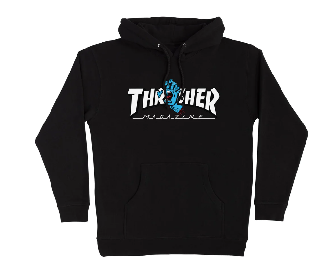 Santa Cruz Hoodie Sweatshirt Thrasher Screaming Logo
