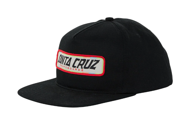 Santa Cruz Snapback Hat Sun Down Ray Strip