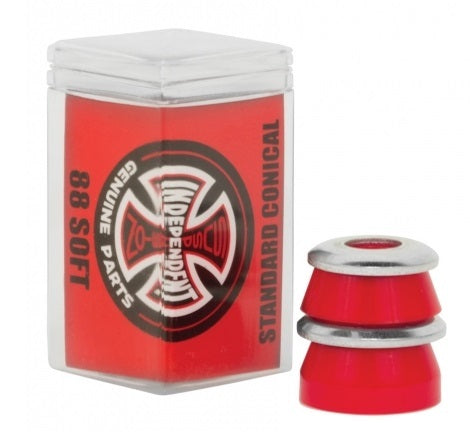 INDEPENDENT BUSHINGS SOFT STANDARD CONICAL RED