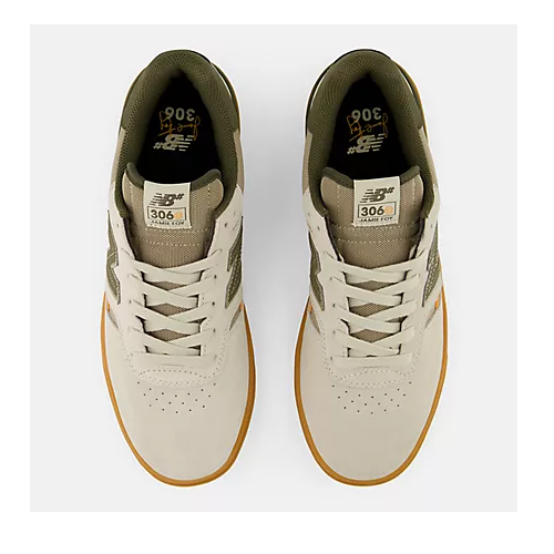 New Balance Shoes Numeric 306 Timberwolf Dark Moss