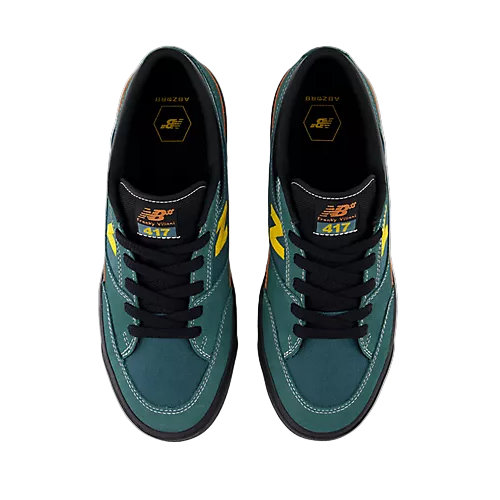 New Balance Shoes Numeric 417 Low Villani Spruce with Black