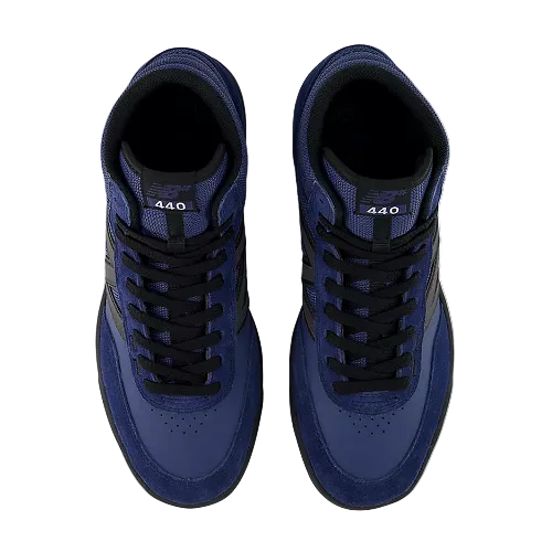 New Balance Shoes Numeric 440 High V2 Vintage Indigo Black