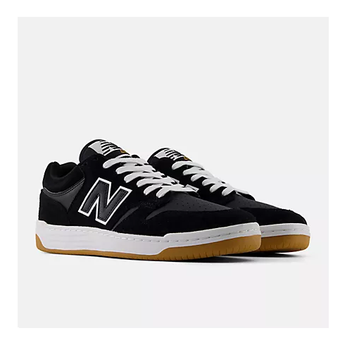 New Balance Shoes Numeric 480 Low Black with White