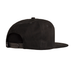 Black cap on a white background