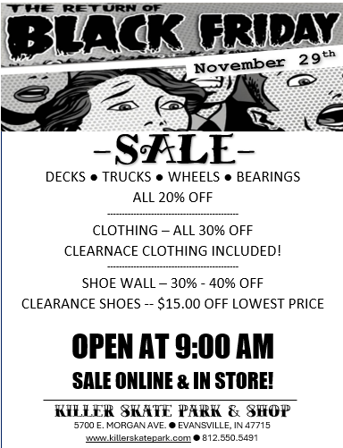 BLACK FRIDAY SALE!