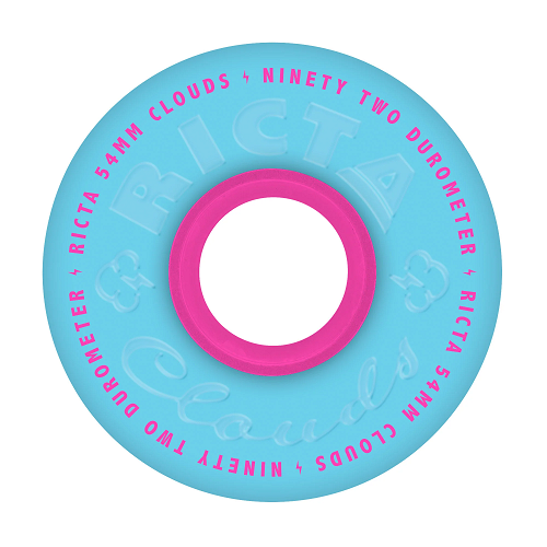 Ricta Clouds Blue Pink 92A Wheels