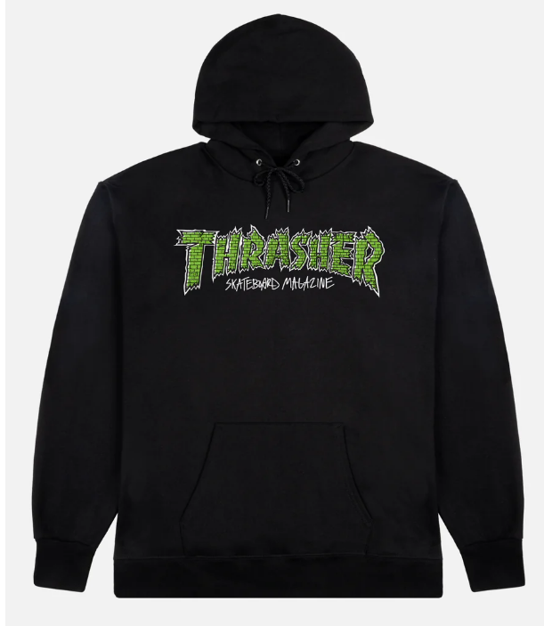 Thrasher hoodie 2024 cropped