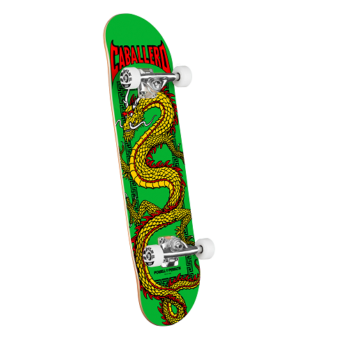 Powell Peralta 7.5 Caballero Chinese Dragon Green Complete