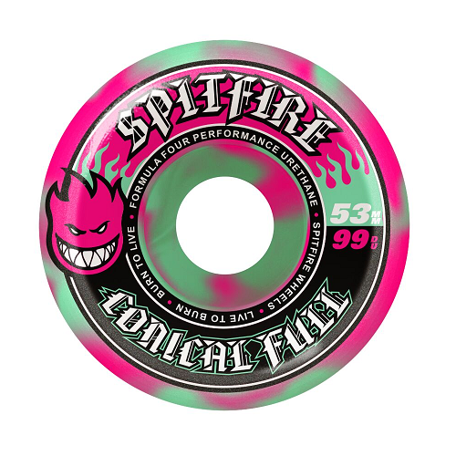 Spitfire Formula 4 Conical Full 99A Swirls Wheels