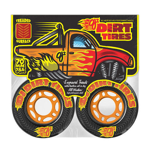 OJ Dirt Tires Thunder Juice 78A Wheels