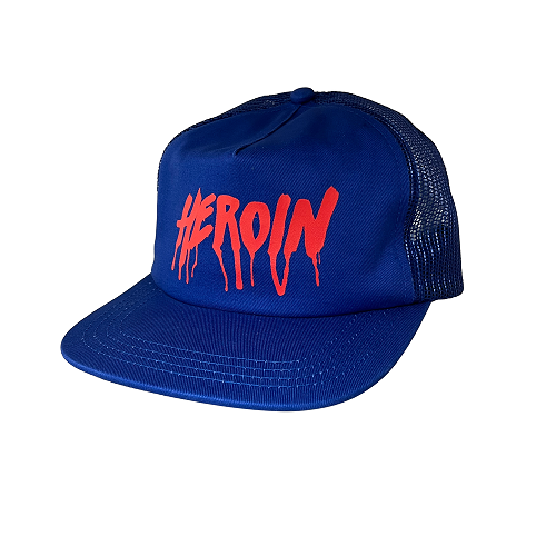 Heroin Snapback Mesh Hat Drip Trucker