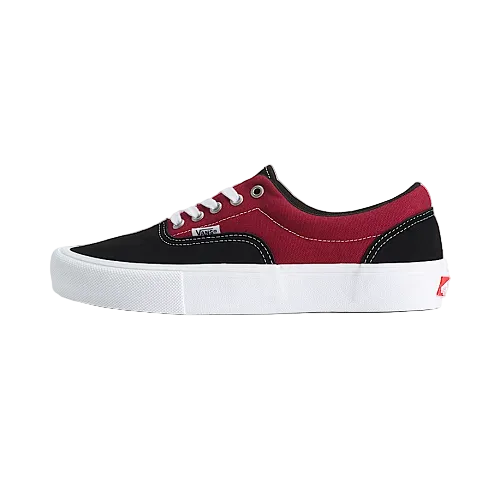 Vans Shoes Skate Era Black Dark Red