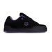 Black Fallen shoe with purple BAM Margera heart a gram.