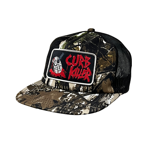 Heroin Snapback Mesh Hat Curb Killer