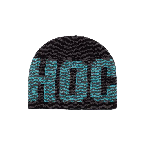 Hockey Beanie Sock Hat Zig Zag