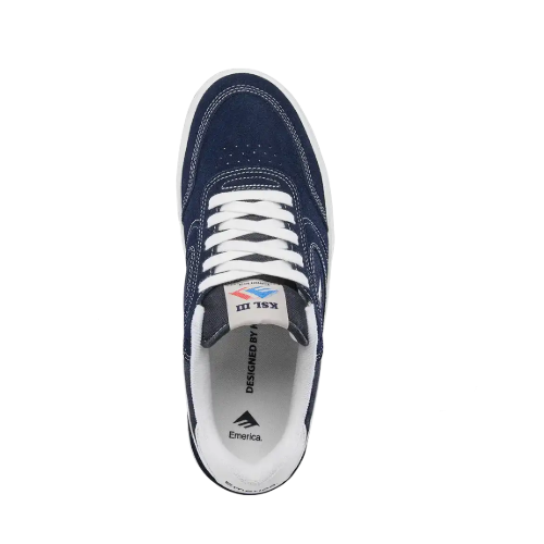 Emerica Shoes KSL III Navy Tan