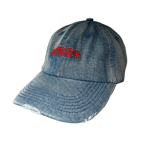 Deathwish Snapback Hat Manny Denim