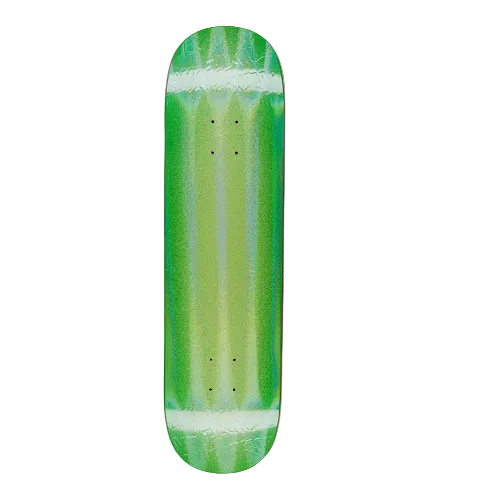 Fucking Awesome 8.5 Neon Green Stamp Embossed Deck