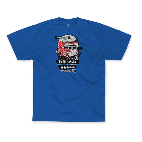 Black Label Shirt Omar Hassan Never Stop