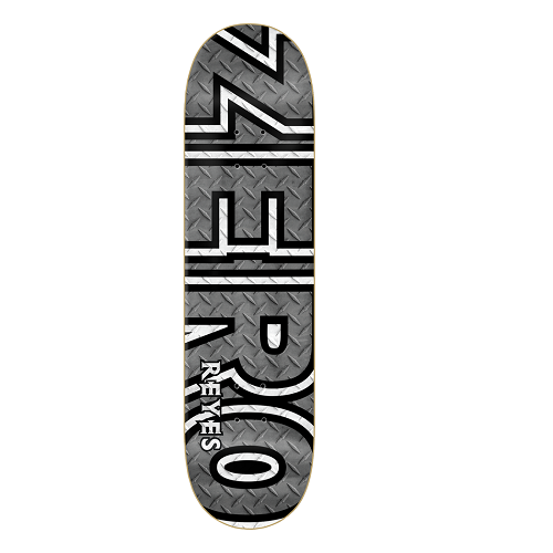 Zero 8.25 Reyes Signature Bold Diamond Plate Deck — KillerSkateShop