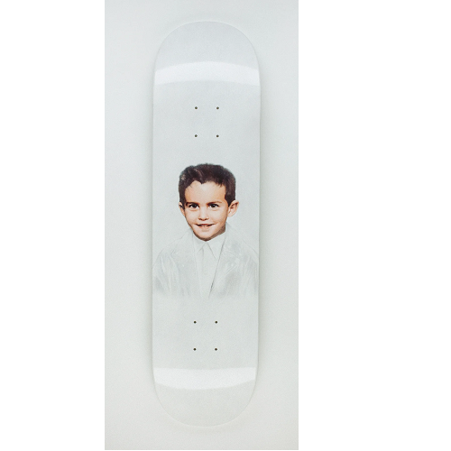 Fucking Awesome 8.5 Dylan Rieder White Dipped 26 Deck