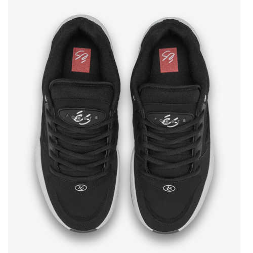 eS Shoes TJ Rogers Black White Grey