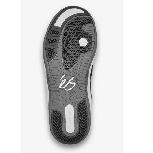 eS Shoes TJ Rogers Black White Grey