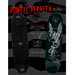 Promotional graphic for the Powell Peraita skateboard, showing the deck from both sides. The left side displays the top with text detailing the added width, while the right side shows the silver foil hydrant design on a dark background.