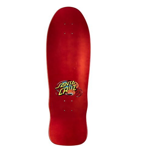 Santa Cruz 9.7 Stranger Things Grabke Max Melting Clock Deck