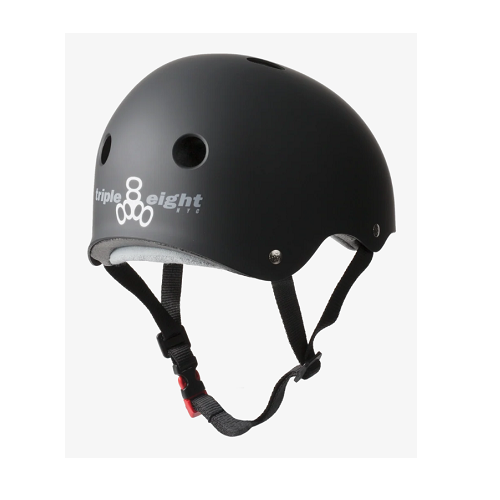 Triple 8 Helmet The Certified Sweatsaver Black Matte