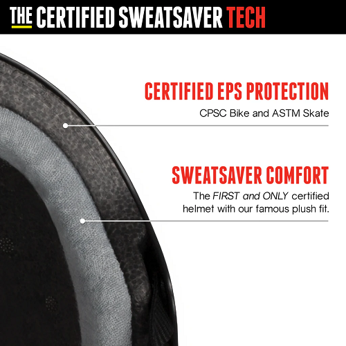 Triple 8 Helmet The Certified Sweatsaver Black Matte