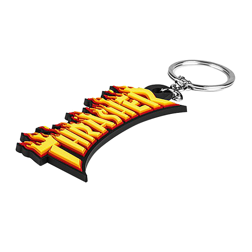 Thrasher Key Chain Flame
