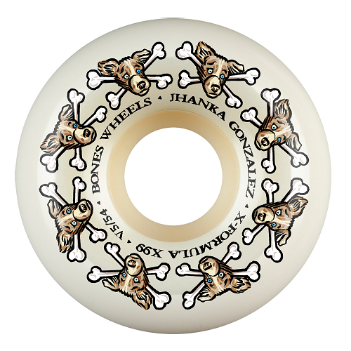 Bones X-Formula V5 Jhanka Vato Dog 99a Wheels — KillerSkateShop Bones X-Formula V5 Jhanka Vato Dog 99a Wheels — KillerSkateShop