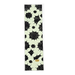 Skateboard grip tape spider webs on glow in the dark grip.