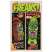 Information about the Freaks series of skateboards by Santa Cruz. Features Winkowski's original skateboard and the new Freak size. Also features Rokopp's new Warthog massive skateboard on a white background.