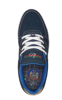 eS Shoes Accel Slim Navy White Red Johnny Hernandez — KillerSkateShop