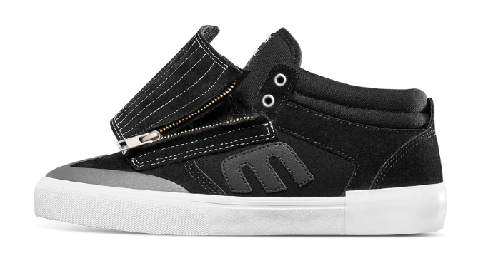 Etnies Shoes Andy Anderson Windrow Vulc Mid Black White Silver