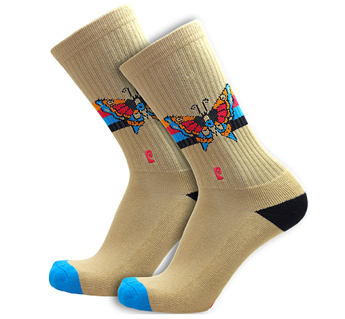 Psockadelic Socks Butterfly 1