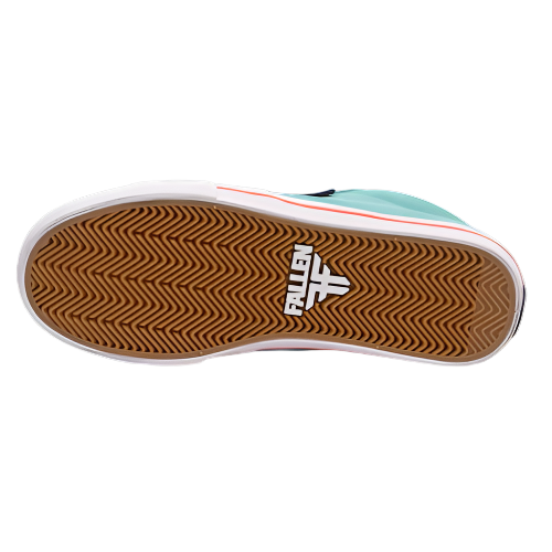 Fallen Shoes Corsair Seafoam Orange White