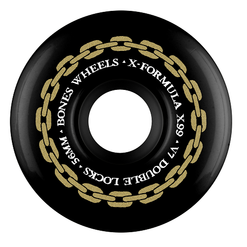 Bones X-Formula V7 Double Lock Black 99a Wheels