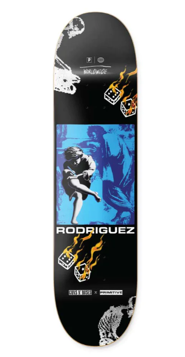 Primitive 8.12 Guns N' Roses Rodriguez Estranged Black Deck