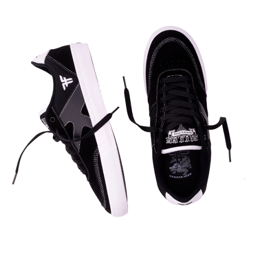 Fallen Shoes The Knockout Black White