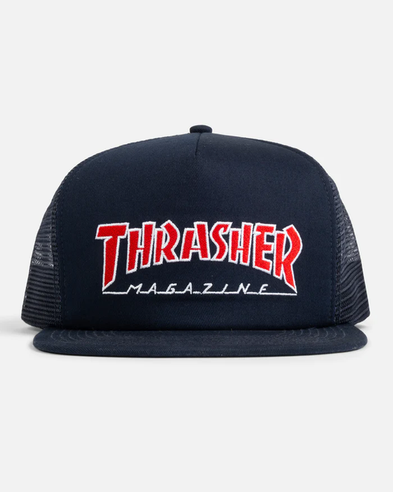 Thrasher Snapback Hat Outline Mag Logo