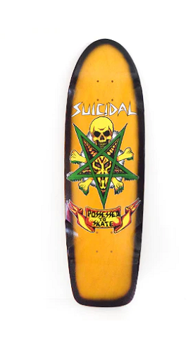 Dogtown 9.0 Suicidal Skates Possessed to Skate 70s Rider Deck