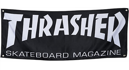 Thrasher Magazine Logo Banner