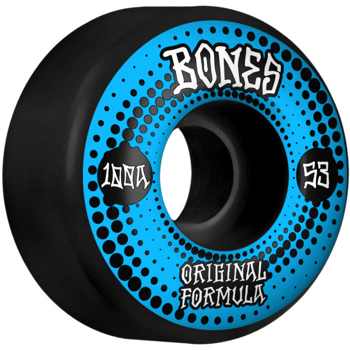 Bones 100s OG Wide Black Wheels