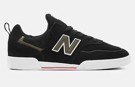 NEW BALANCE SHOES NUMERIC 288 BLACK WITH OLIVE