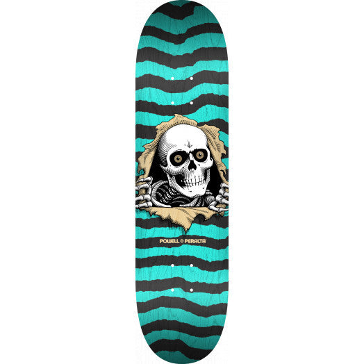 Powell Peralta 8.25 Ripper Natural Turquoise Deck
