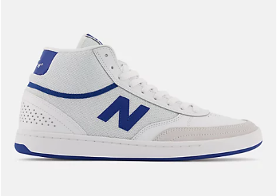 NEW BALANCE SHOES NUMERIC 440 HIGH WHITE WITH ROYAL